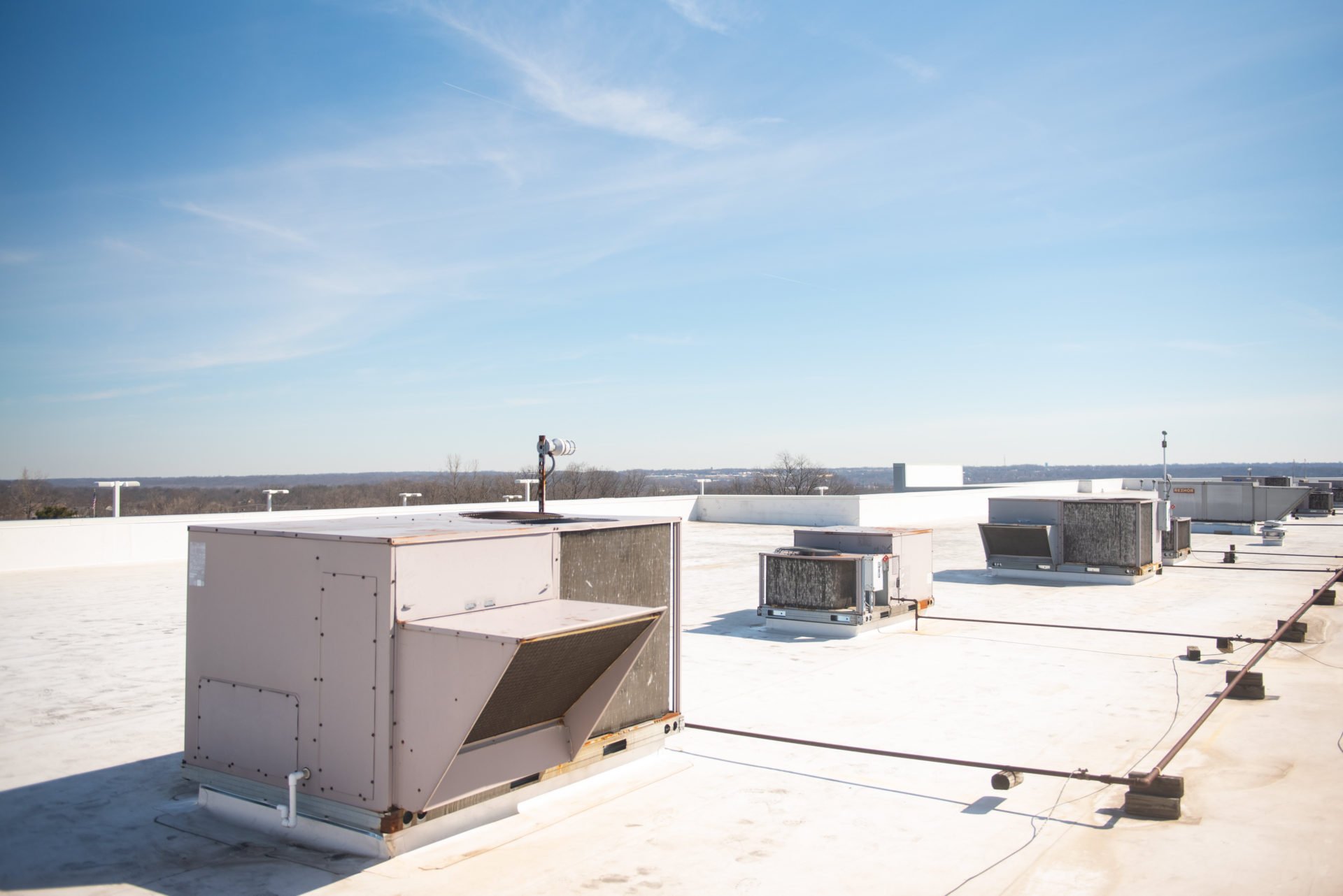 commercial roof repair, roof leak repair, tpo, flat roof repair, Van Martin Roofing, Roofing Dayton Ohio
