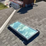 New Skylight On A Roof