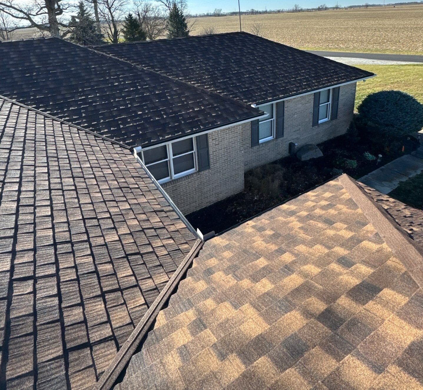 stone coated metal roof installation in dayton ohio