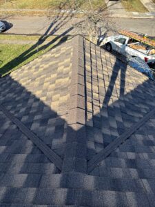 stone coated metal roof installation in dayton ohio from the experts at Van Martin Roofing