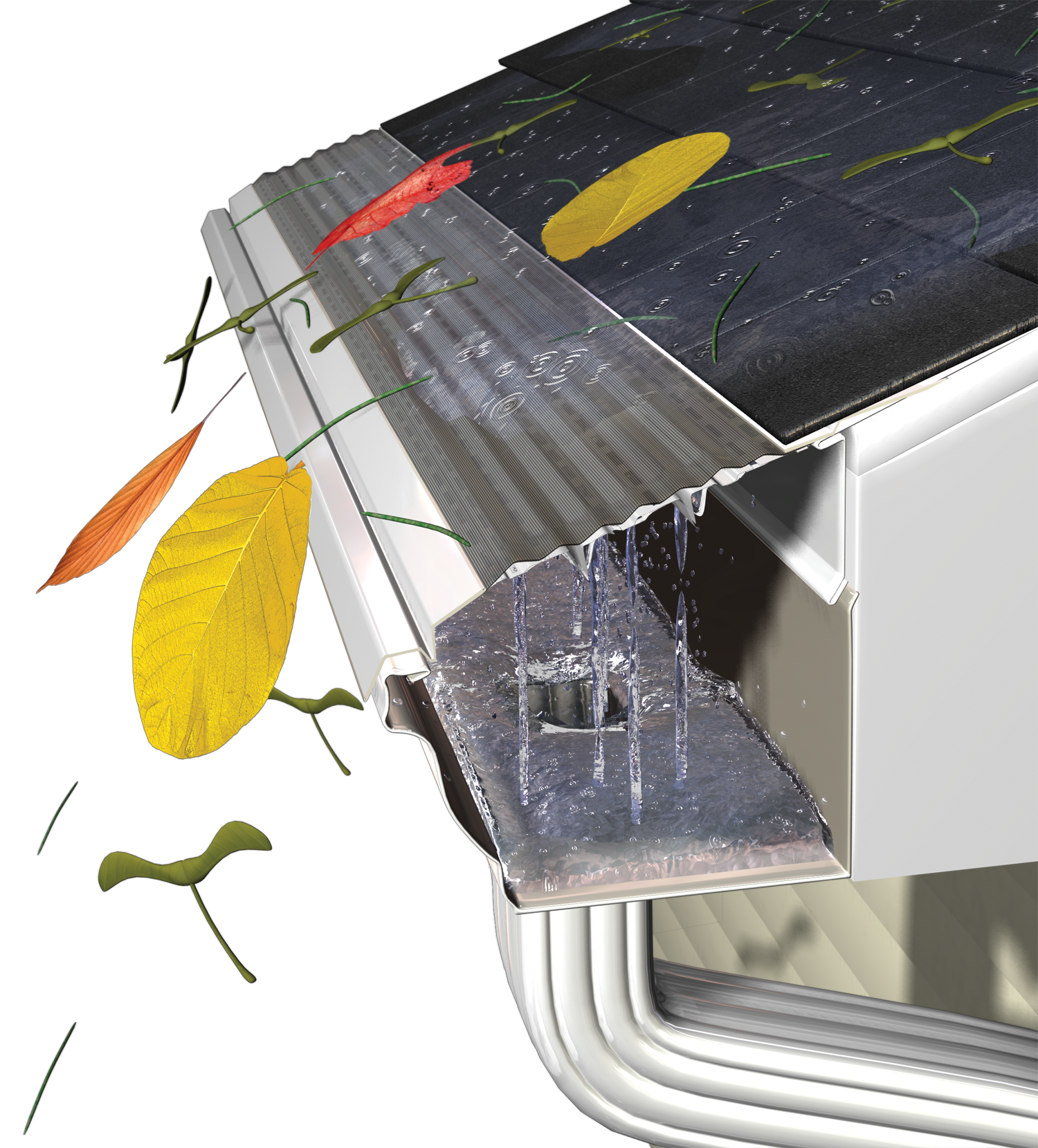 gutter guards, gutter screen, roofing dayton ohio