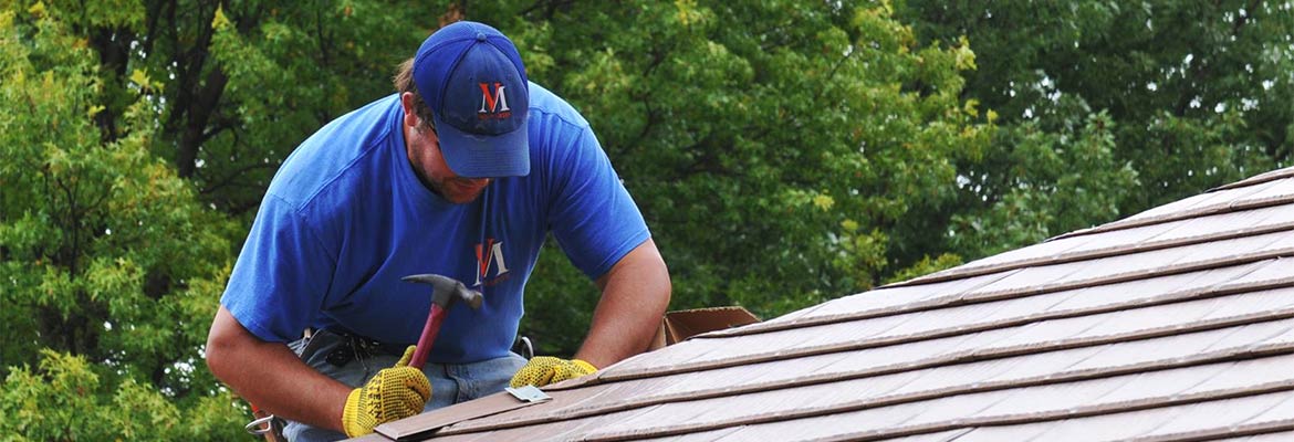 Roof repair by Van Martin