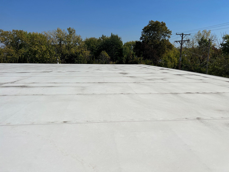 Commercial roof replacement in Kettering Ohio
