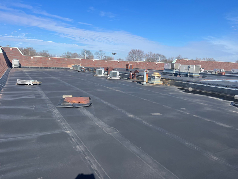 Commercial roof in Kettering Ohio