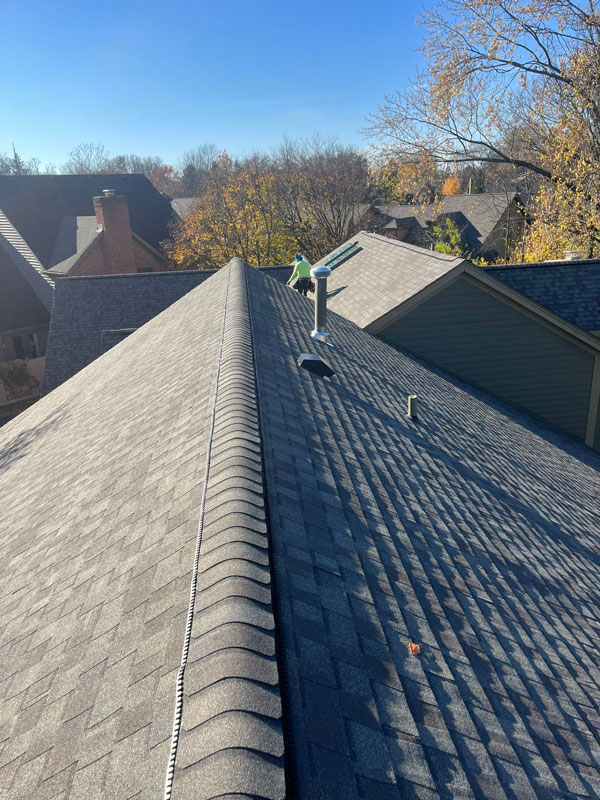 An excellent roof installation in Kettering Ohio