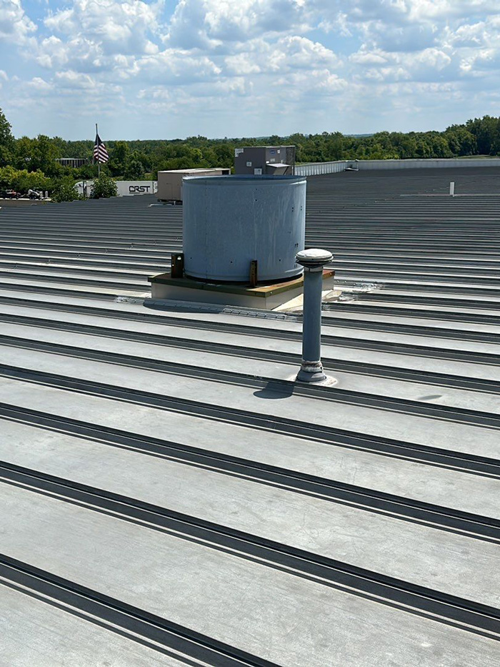 Metal roof near Oakwood Ohio