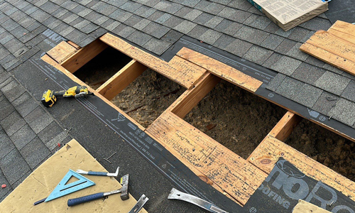 Roof repair in Ketting Ohio
