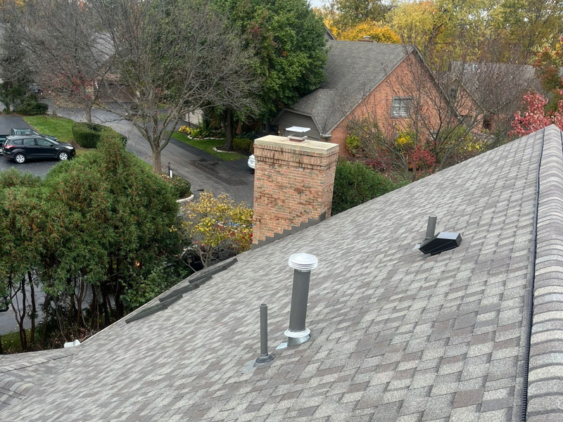 Shingle roof replacement in Kettering Ohio