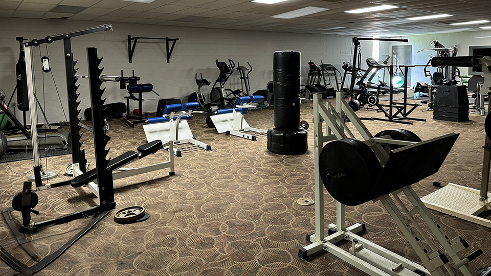 Fitness Room at Emerge Recovery and Trades Institute