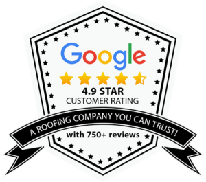 Van Martin Roofing has a 4.9 star customer rating on Google with more than 750 customer reviews