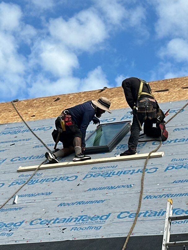 Installing Commercial Skylight