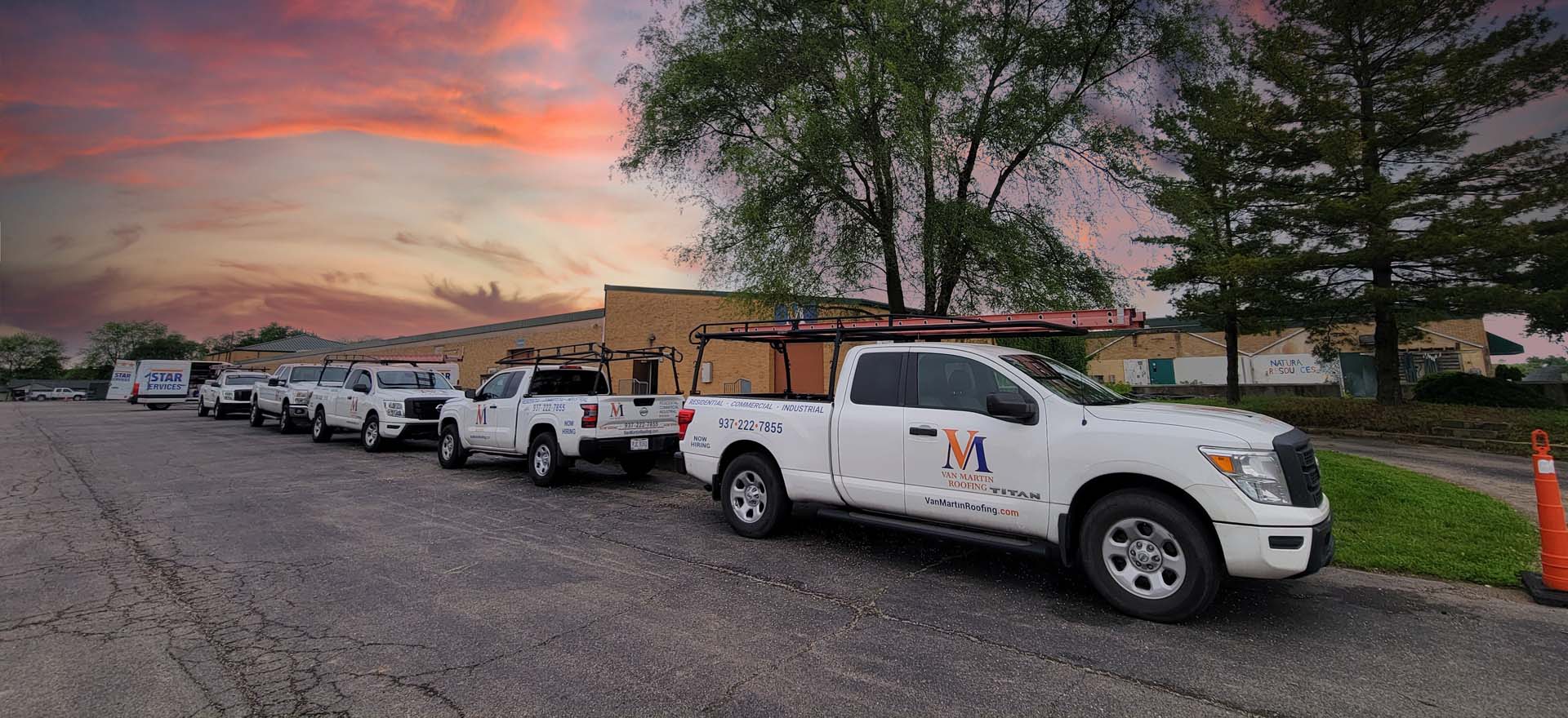 van martin roofing headquarters in xenia, Ohio