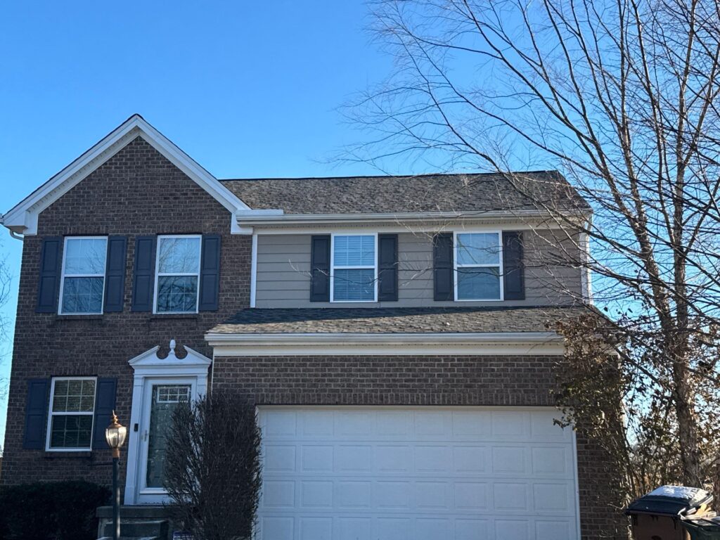 new asphalt shingled roof in dayton ohio