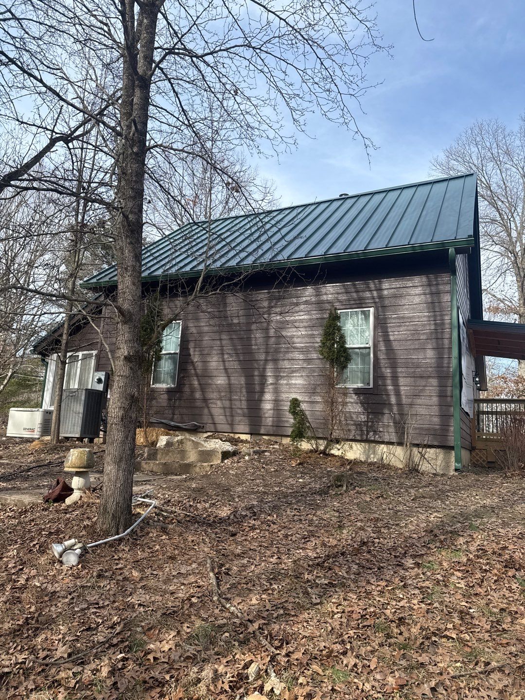 Standing Seam Metal Roof Installation in Dayton, OH performed by Van Martin Roofing